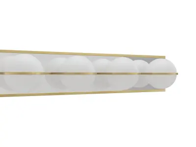 Pearl LED Bath Vanity Wall Light P300313 3D model