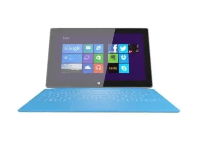 Microsoft Surface Pro with Touch Cover 3D model