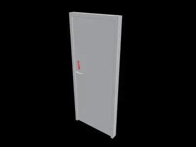 3D Door Low-poly 3D model purchase