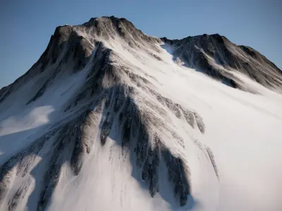 Landscape 05 Low-poly 3D model