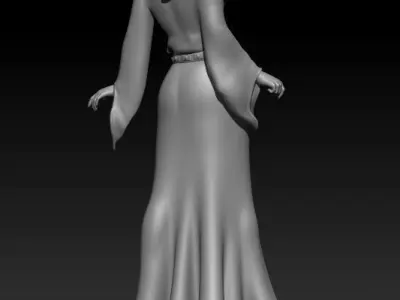 Princess Leia 3D print model