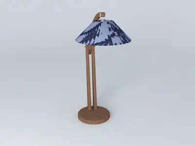 Lamp Abatjour Free 3D model