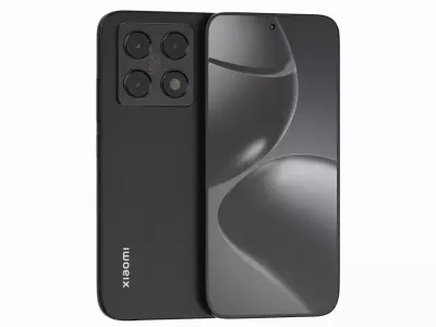 Xiaomi 14T Black 3D model