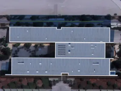 MANARAT AL SAADIYAT Low-poly 3D model