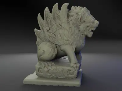 Bali Statue 3D print model