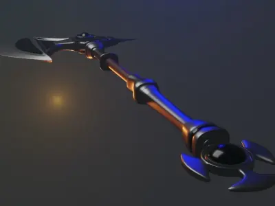 Great Axe - Legendary Battleaxe Conquerest 3D model