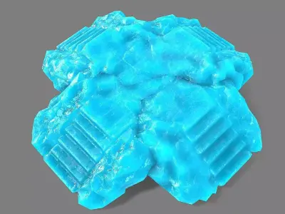 Staris Rock 10 Low-poly 3D model