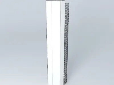 Torre Caney  Santo Dominigo Free 3D model