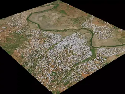 Faranah - Guinea 3D model