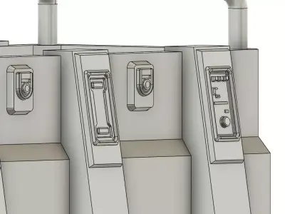 Coaxium Minecart 3D model