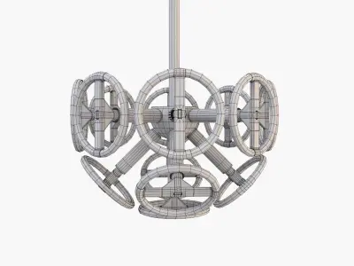 Strala Calmares Mini Ceiling Lamp 3D model