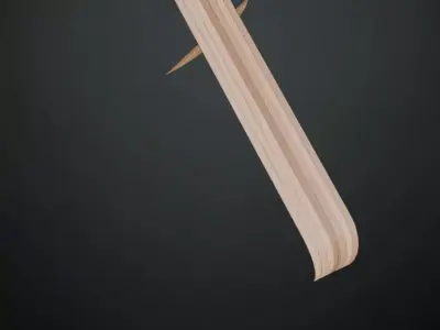 Light Ash Wood Straight Grain PBR Texture