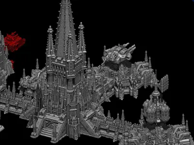 Command Center  3D print model