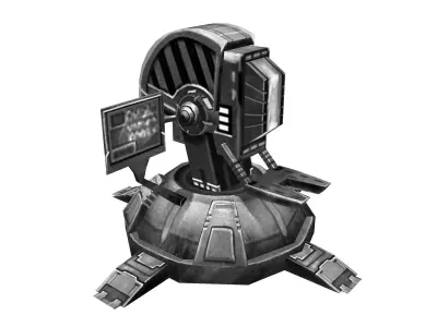 Robot-operating platform 01 3D model