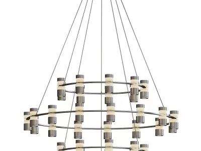 NETTO modern chandelier 3D model