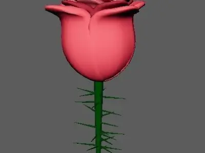 Rose 3D 3D model