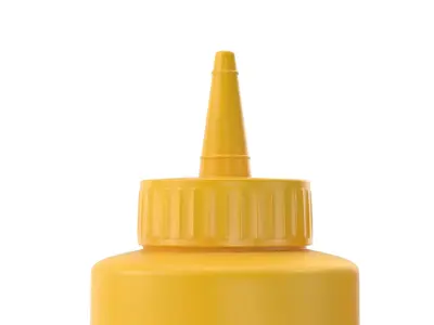 Mustard and Ketchup Bottles 3D model