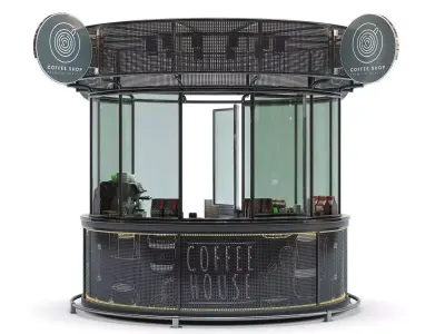 Coffee Shop 3D model