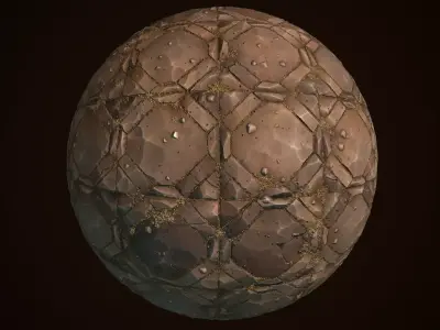 Stylized tile material Texture