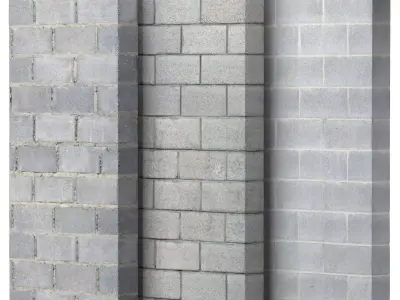 Block wall set 04 Texture