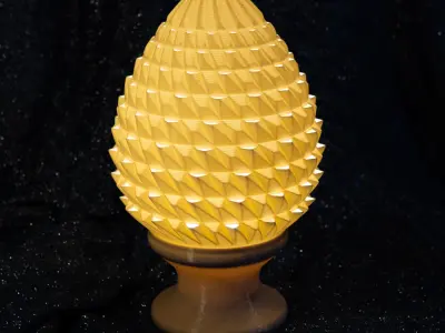 PINE CONE LAMP - LAMPIGNA 3D print model