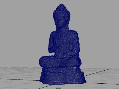 BUDDHA INDIA 3D model