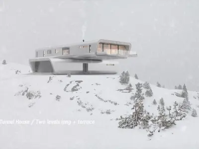 TUNNEL HOUSE - Full Pack 3D model