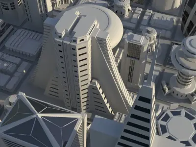 Future City Maya  3D model