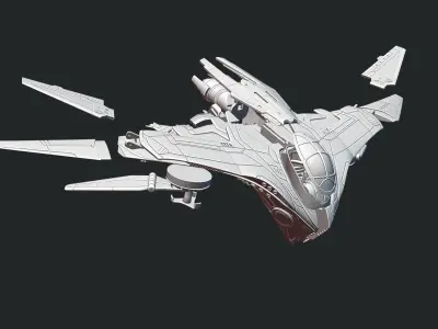 MILANO Guardians Of The Galaxy 3D print model