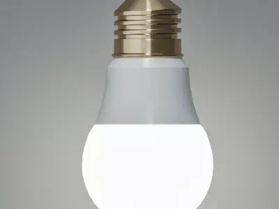 LED light bulb Free 3D model