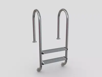 CC0 - Pool Ladder 3 Free low-poly 3D model