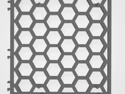 Cklick Tiles Hexagon Free 3D print model