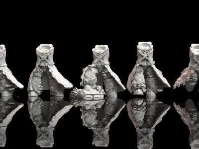 Tide Haunters - Dread Captain Kit 3D print model