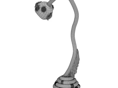 floor lamp Cobra 3D model