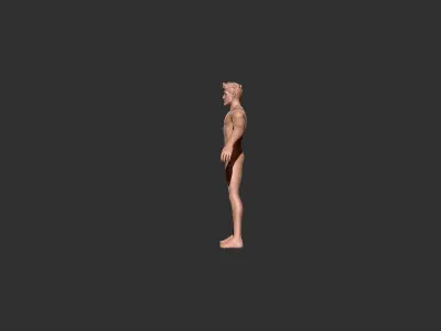 Cartoon Boy 3D model