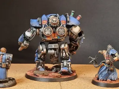 Dark Techno - Servobots 3D print model