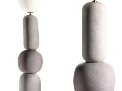 Westwing Stehlampe Chakra Floor Lamp 3D model