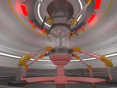 Sci Fi Room 3D model