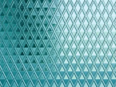 Extreme Shine Cyan Diamond Pattern Metal PBR Seamless Texture