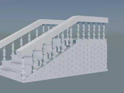 Modern Staircase Design 3D print model