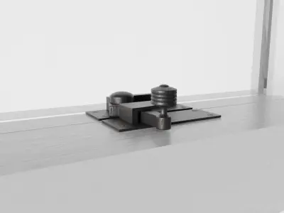 12 Panel Sash Window 3D model