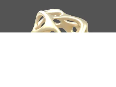 Abstract Shape v19 004 Low-poly 3D model