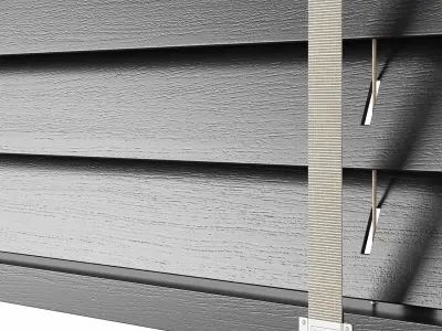 Wooden Blinds Set 13 3D model