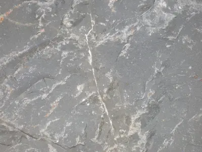 Low Poly Stone Wall Segment 3D model