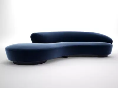 Serpentine Sofa 3D model