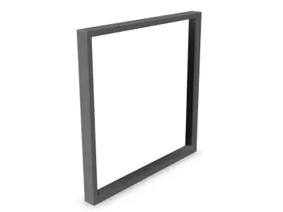 Modern Minimalist Picture Window - window 3D Model 3D model