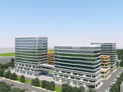 Office Building 3D model 527