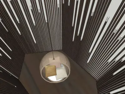 outdoor swing sketchup model 3D model