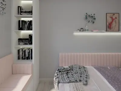 teenage room 3D model