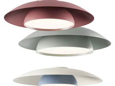 Nexia TIRES DOWN - Ceiling lamp 3D model